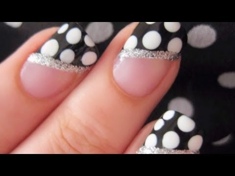 Easy Polka Dot Nails | CutePolish | Disney Style