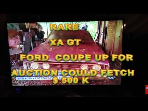 Barn Find Muscle Car Ford XA Gt falcon Coupe Queensland Sunshine Coast not valiant charger hk monaro