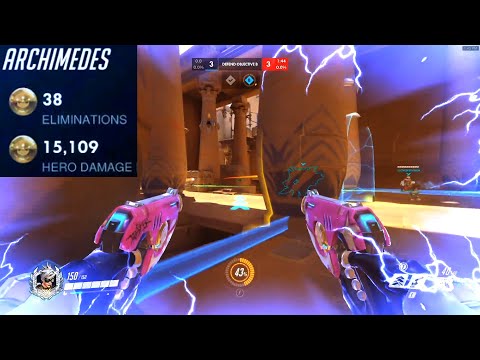 KABAJI NANO TRACER! 38 ELIMS! [ OVERWATCH SEASON 22 TOP 500 ]