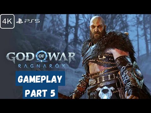 God of War Ragnarok Gameplay Walkthrough Part 5 Full Game 4k  - No Commentary