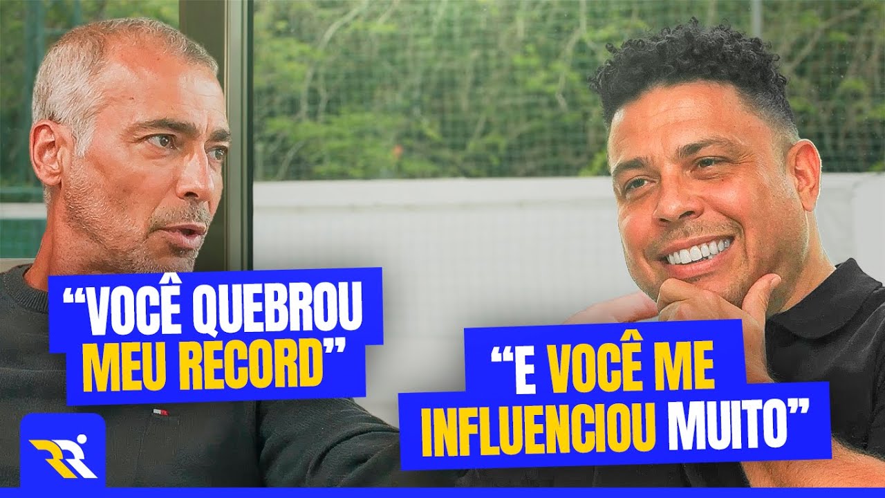 Lendas Vivas! Ronaldo e Romário falam sobre a CARREIRA na EUROPA | Rede Ronaldo