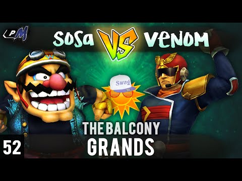 PM @ the Balcony 52 - Grand Finals ft. R3 | Sosa (Wario) vs. R3 | Venom (Captain Falcon)