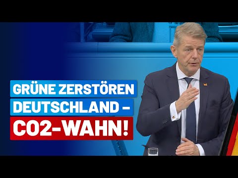 Karsten Hilse on the Greens' climate hysteria! -AfD parliamentary group in the Bundestag