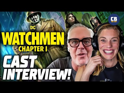 Dcs Darkest Animated Movie?! The Watchmen Chapter 1 Cast Interview! Katee Sackhoff, Titus Welliver