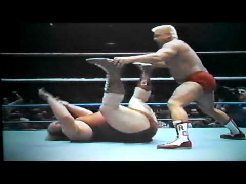 Rugged Ronnie Garvin vs Earthquake.