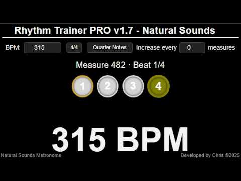 Metronome 315 BPM