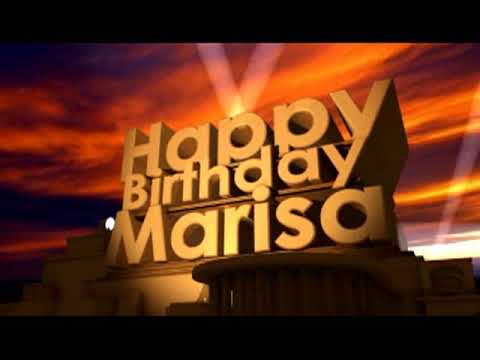 Happy Birthday Marisa