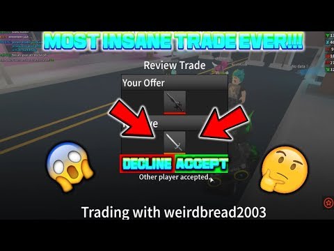 Roblox Assassin Best Trade Ever For Elegant Blade Most - 