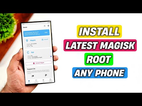 Install Magisk Latest Version In Any Phone | How To Root Any Android Phone | Root Phone