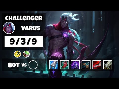 Varus vs Kai'Sa TURKISH Challenger BOT (9/3/9) - v11.16