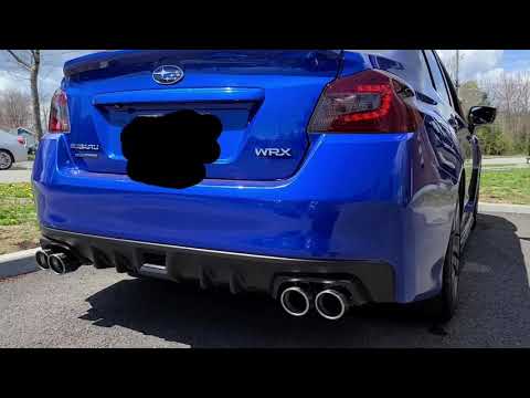 Subaru Wrx Borla S Type Catback exhaust sound