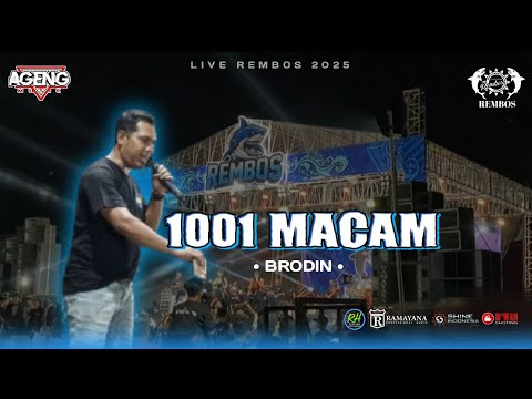1001 MACAM - BRODIN AGENG MUSIK (COVER LIVE PERFORM) REMBOS 2025