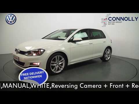CMG VW BALLINA 162D20615 VW GOLF HIGHLINE*LEATHER* 1 2TSI,MANUAL,WHITE