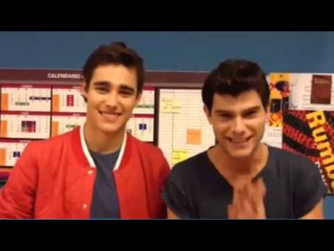 saludo De jorge Blanco y Diego Dominguez