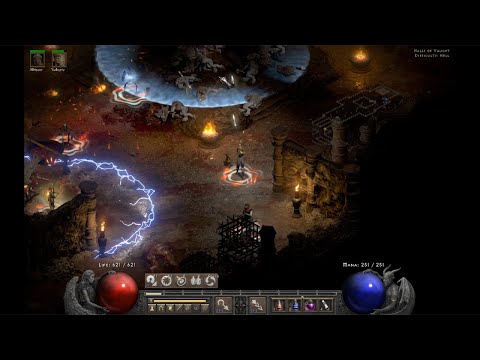 Faith Multishot Bowazon - Farming Nihlathak for Keys of Destruction - Diablo 2 Resurrected