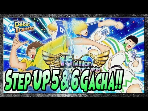 SUPER DUPER LUCKY DAY!! GACHA STEP UP 5 & 6 - Captain Tsubasa Dream Team