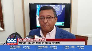 DARIO MONTEROS MINISTRO DEL INTERIOR