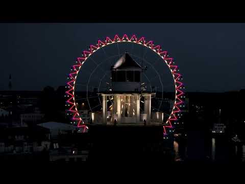 Kołobrzeski Port wieczorem 4K