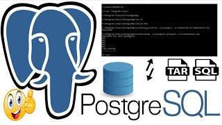 How To Restore Load PostgreSQL Database Using CMD/Command Prompt/PSQL Tool || PostgreSQL Database