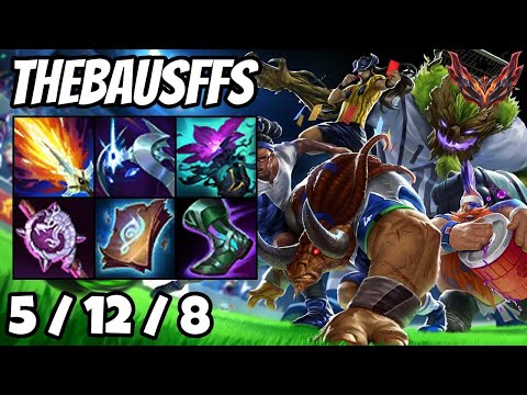 Thebausffs Gragas Top vs Ornn 28/07/2024