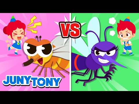 Mosca vs. Mosquito | ¿Quién Es la Peor Plaga? | Canciones Infantiles | JunyTony en español