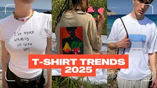 T-SHIRT TRENDS 2025 | Das sind DIE Prints für den Sommer