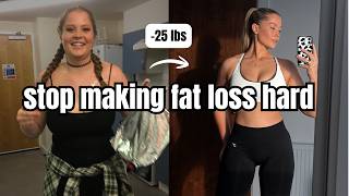 7 ways to make weight loss easier | calorie deficit tips