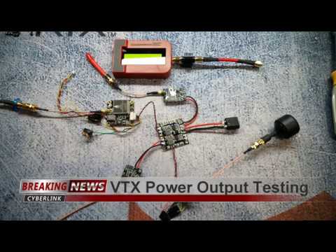 VTX Shootout & Power Output Testing