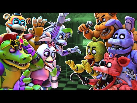 [SFM FNaF] Security Breach vs FNAF Original Animatronics