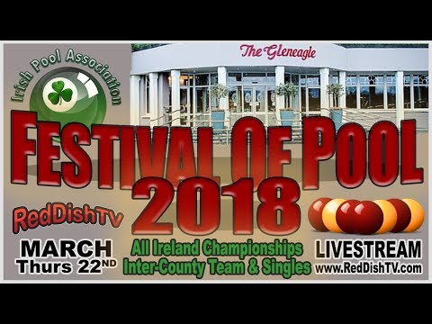 Festival of Pool 2018 - Inter-County Team, Thursday, Gleneagles Hotel, Killarney