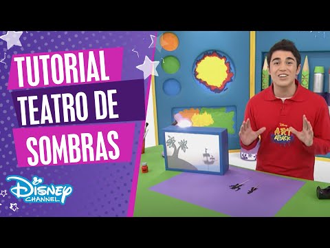 Art Attack: Teatro de sombras | Disney Channel Oficial
