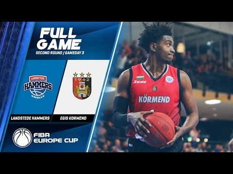 Landstede Hammers Zwolle v Egis Kormend - Full Game - FIBA Europe Cup 2019-20