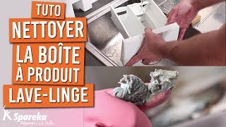 Comment nettoyer la boîte à produit de votre machine à laver