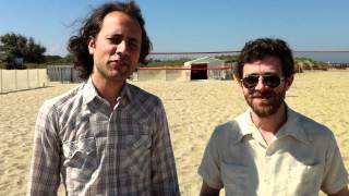 Sandro Perri + Eric Chenaux on the sunny beach