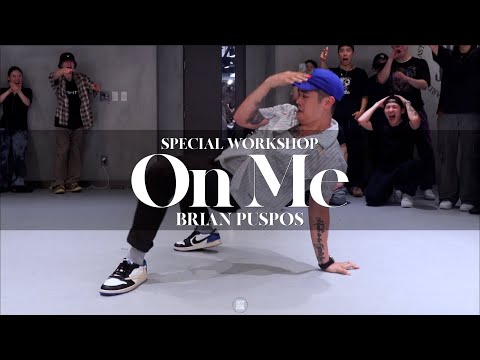 BRIAN PUSPOS WORKSHOP | Chris Brown - On Me | @Justjerkacademy ewha