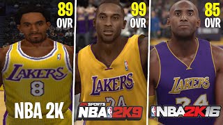 Scoring With Kobe Bryant In Every NBA 2K Game!