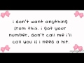 C U Next Tuesday - Ke$ha (lyrics)