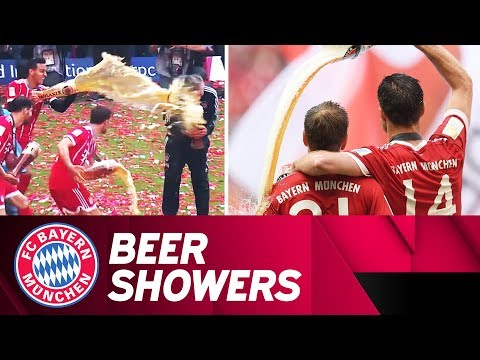 FC Bayern Weißbierduschen 2017