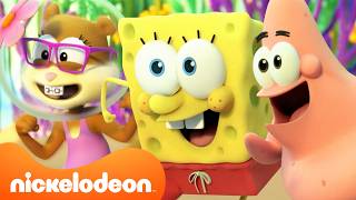 1 Hour of SpongeBob at Summer Camp 🌊☀️ | Kamp Koral | Nicktoons