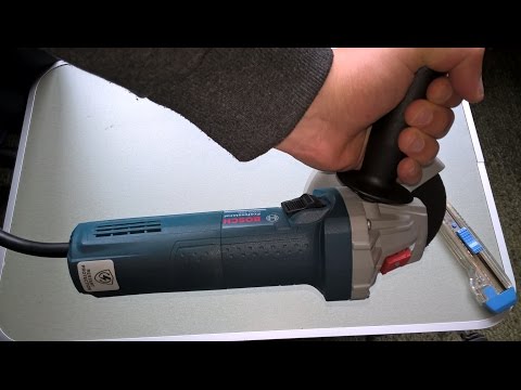 Unboxing and Assembly of Bosch GWS 750-115 Professional Angle Grinder