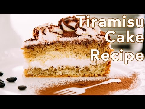 How To Make Easy Tiramisu Cake Recipe - Natasha's Kitchen