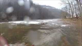 preview picture of video 'PX Rapid on the Elk River (Bergoo to Webster Springs) at 5.1ft per AW.org'