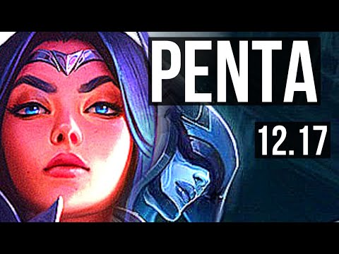 IRELIA vs LISSANDRA (MID) | Penta, 1100+ games, Godlike | KR Master | 12.17