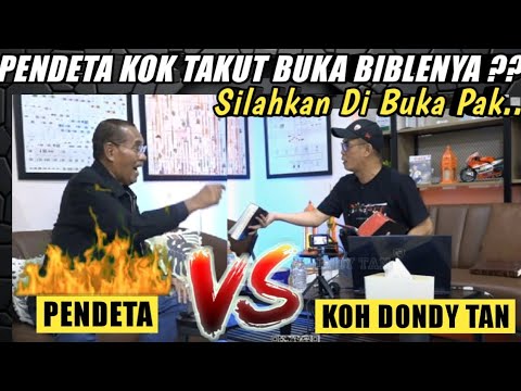 Baru Saya Lihat Koh Dondy Tan Debat Sampai SeEm0si Gini Sama Pendeta🔥