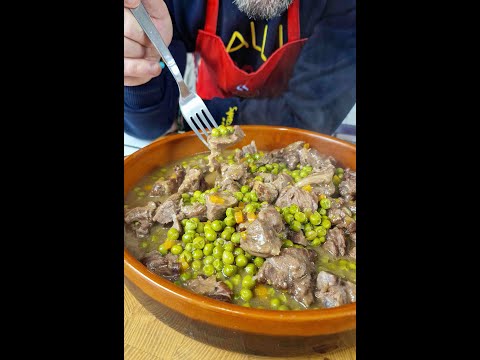 Stew with peas #recipes #meat