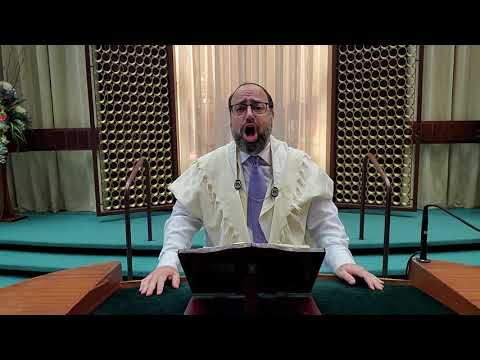 Birkat HaChodesh Menachem Av, chanted by Cantor Jason Green
