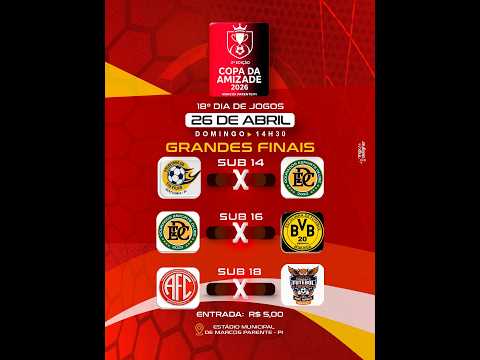 COPA  DA AMIZADE 3ª EDIÇÃO - GRANDES FINAIS