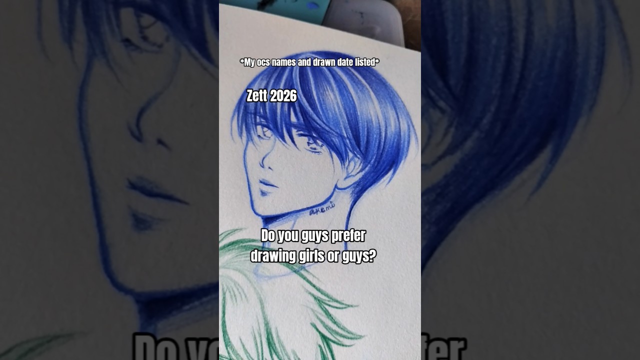 Girls or guys? #shorts #art #artist #drawing #draw #oc #originalcharacter