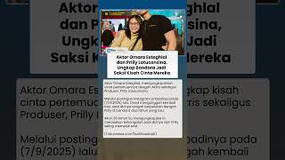 Prilly Latuconsina dan Omara Esteghlal Sebut Bandara Jadi Saksi Awal Kisah Cinta Mereka