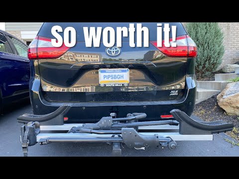 Minivan Trailer Hitch Install Toyota Sienna